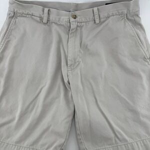 Polo Ralph Lauren Chino Shorts Men 34 Khaki Classic Fit 9" Preppy Casual Cotton